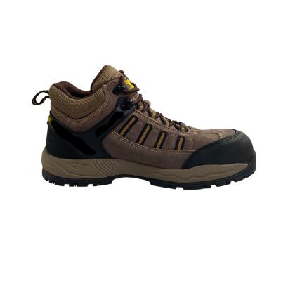 China Shengjie Footwear Lace Up Cut Steel Toe PU Sole Protection Shock Function Anti Slip Work Boots Safety Shoes for sale