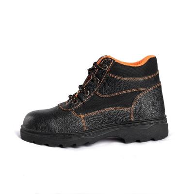 China Brand Customized Unisex Genuine Leather Anti Puncture with Steel Toe and Plate Safety Shoes for sale