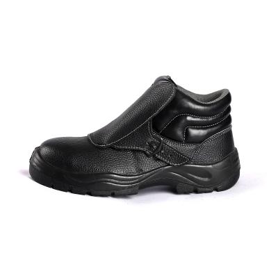 China Steel Toe Embossed Cow Leather Unisex Gender Toe Type  Outdoor Shoes Safety Shoes for sale