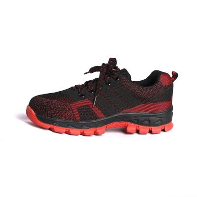 China Shengjie Rubber EVA Outsole Knitted Safety Shoes for Steel Industry Workers' Safety Work Boots for sale