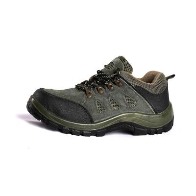 China Factory Resilient Kevlar Midsole and Lace-up Closure for Flyknit Protective Footwear Safety Shoes for sale