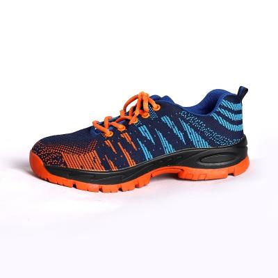 China Steel Safety Toe and Fly Knit Fabric Upper Flyknit Protective Footwear for Maximum Protection for sale