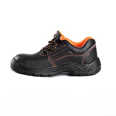 China Embossed Coe Leather Low Cut Safety Shoes for Construction Sites Range USD10-20 safety shoes Labor shoes for sale