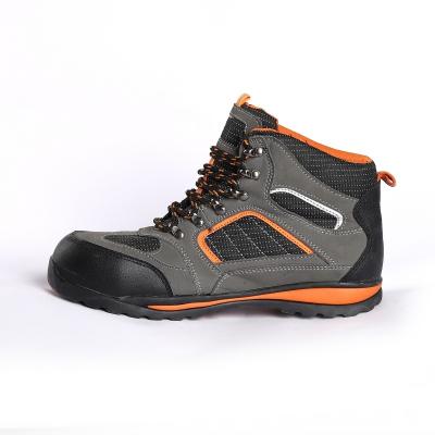 China Shock Absorbing Rubber EVA Sole Cement safety shoes for Construction Workers' Safety Boots for sale