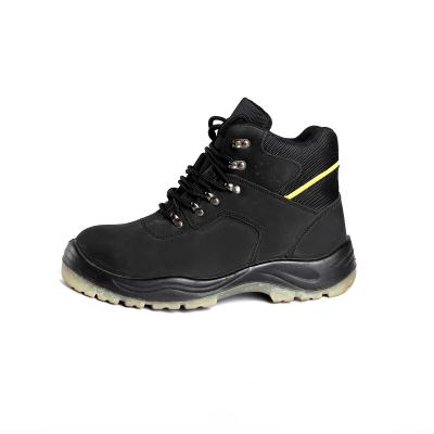 China Warehouse Workers' Choice PU Injection Safety Shoes with Microfiber Leather Upper Safety Boots for Men for sale