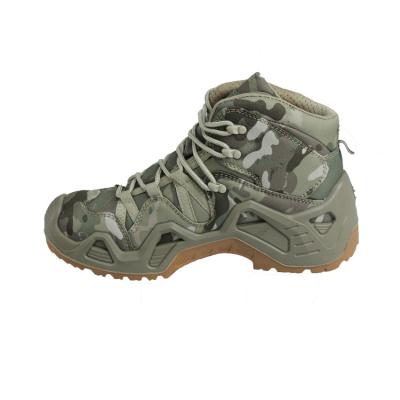 China Long-Lasting Outdoor Shoes With Waterproof Upper And Metal Eyelets PUPU OEM Army Combat Boots for sale