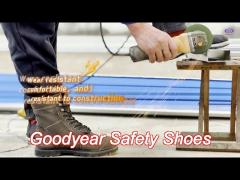 steel toe suede cow leather goodyear footwear rubber sole ultimate protection fashion