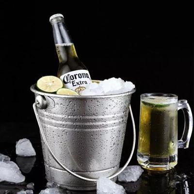 China CLASSIC Keeps Dry Wine Beer Wine Bottle Iced Champagne Whiskey Cooler Ice Bucket Cooler Bucket for sale