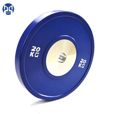 China Rubber Free Weight Fitness Home Gym Weight Plate for sale