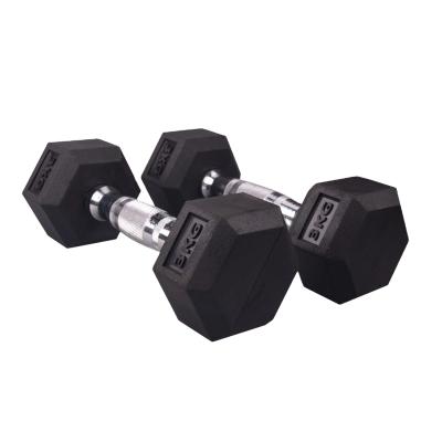 China Universal Crossfit Gym Equipment Cast Iron Hex Dumbbell for sale