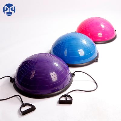 China Half capsule fitness yoga pilates balance exercise balance ball for sale