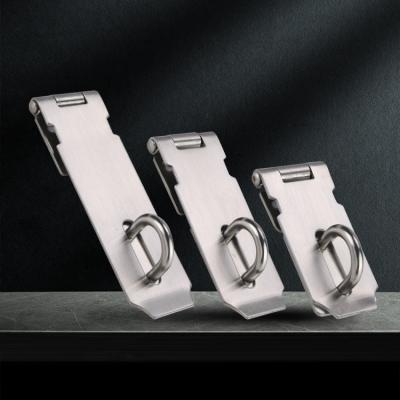 China New Products 304 Stainless Steel Innovative Metal Stainless Steel Hinge Heavy Duty Spring Pivot Latches Lock for sale