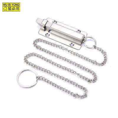 China Modern Hot Selling Products Stainless Steel Slide Security Door Lock Turn Bolt for sale