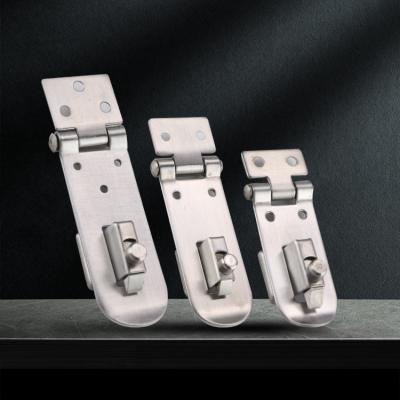 China Hot sale 304 2021 stainless steel 304 stainless steel clips lock hasp pivot latches lock for sale