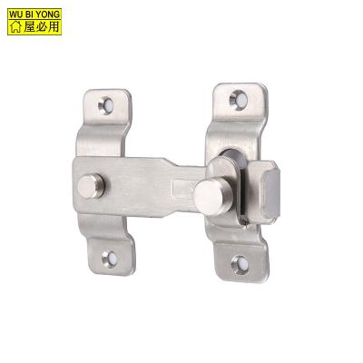 China 304 stainless steel new products 2021 stainless steel accessories dominate bolt door latch for sale