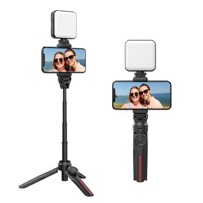 China Plastic Video Vlogging Kit with Remote Control LED Light Tripod Phone Holder for Tiktok Youtube Live Recording Smartphone Video Kit for sale