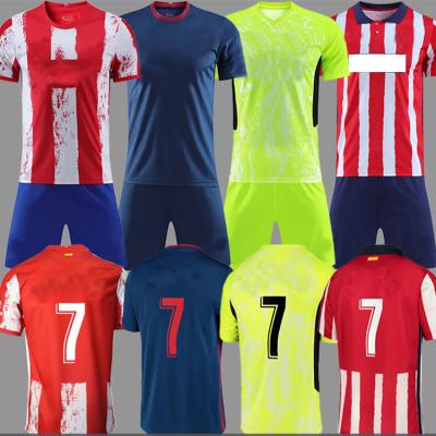 China Sets Manufacturer Latest Fashion Custom Football Jersey Designs Your Name Popular Football Club Jerseys for sale