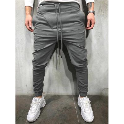 China Custom Fashion Men's Designer Sweatpants Solid Color Hot Sale Fashion Casual Sport Logo Breathable Track Pants Gym Jogging Mens Pants And Trousers for sale