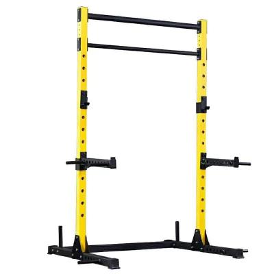 China Professional Wholesale Gym Fitness YG-9003 YG Equipment Blacksmith Machine Foldable Home Gym Free Standing Squat Stand for sale