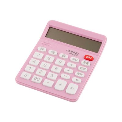 China Custom Logo General Purpose Calculator Calculator Printing Calculator 12 Digits Financial Calculadora for sale