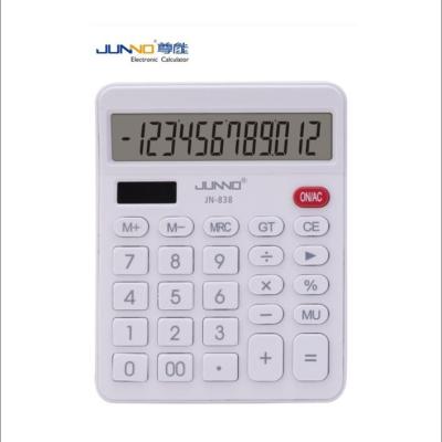 China General Purpose New Color 12 Digit Business Solar Calculator 4 Calculator For Financial Office Advertising Gifts for sale