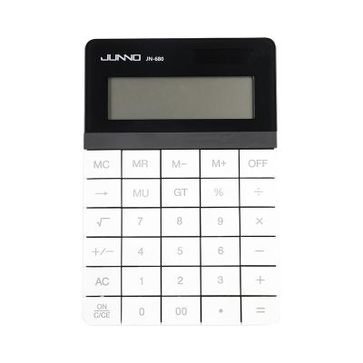 China Factory General Purpose Big Screen Power Calculator Double Button Solar Calculator for sale