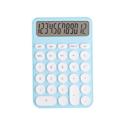 China Large lcd show promotional gifts printing big button calculator for student school supplies kawaii calculator for sale