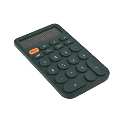 China Calculator 12 Digit Display Multicolor Mini Portable Calculator For School And Office Use for sale