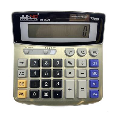 China Graphing Calculator Table Electronic Calculator With Cheap Price Big LED Screen 12 Digit Large Gift Desktop Calculator for sale