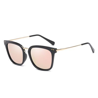 China Fashionable Sunglasses Italy Design CE Sun Glass Logo Printing Mirror Glass Sunglasses Polarized for sale