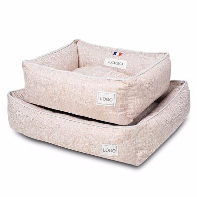 China Wholesale Customized Soft Dog Bed Waterproof Small And Medium Dog Kennel Can Be Machine Washable for sale