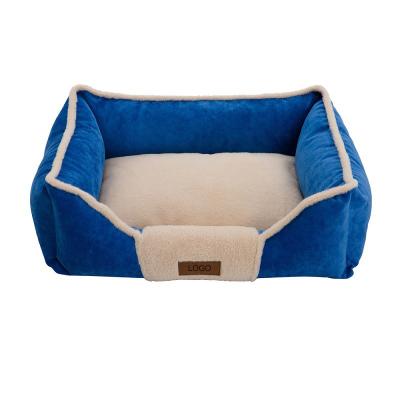 China New wholesale winter super soft heat waterproof can be completely removable and washable luxury dog ​​bed cat bed for sale