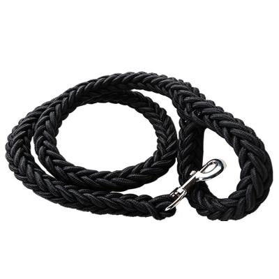 China Fashion Factory Fashion Safe And Non-Toxic Comfort Pet Nylon Large Traction Rope Dog Collars Leashes for sale