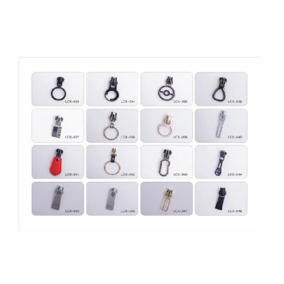 China Other Cheap Price Metal Slider With Multiple Styles Of Zipper Pulls Pullers For Briefcases Clothes Bags And Luggage for sale