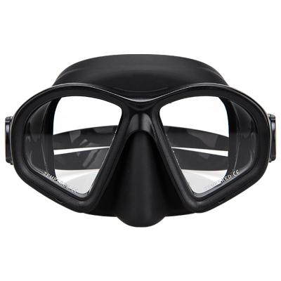 China Men women teenage scuba spearfishing OEM manufacturer professional temper glass diving mask for sale