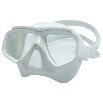 China Professional Half Lens Double Face Mask Breathable Silicone Adult Diving Mask M23 for sale