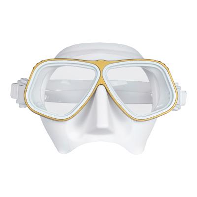 China Adult china freedive comercial free diving silicone strap sea air diving mask new for sale