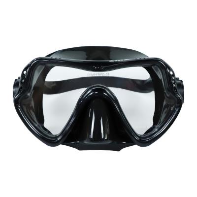 China Swim Equipment Tempered Lens Single Lens Swimming Goggles Len Mask Scuba Diving Mask M11 for sale