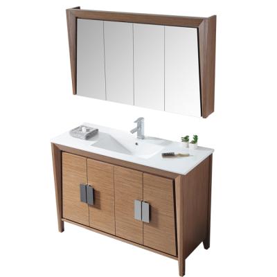 China eco-friendly & water proof & Durable Floor Stand Bathroom Vanity And 48 Inch Bathroom Vanity Single Sink for sale