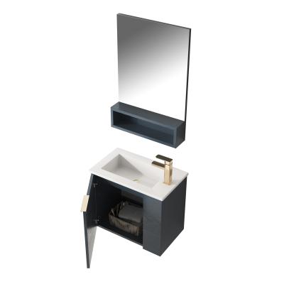 China eco-friendly & water proof & Durable Bathroom Vanity And Basin And Simple Modern Vanity Bathroom for sale