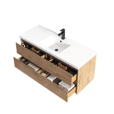 China eco-friendly & water proof & Durable Bathroom Vanity Sink and Bathroom Cabinet Storage for sale