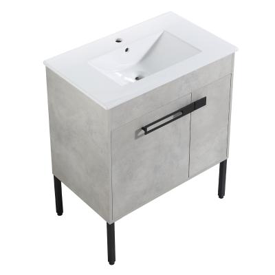 China eco-friendly & water proof & Durable Fashion 30 Inch Bathroom Cabinet Luxury Small Bathroom Furniture for sale