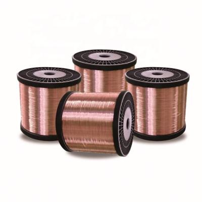 China Diameter 0.12mm-4.5mm Overhead Magnet Enameled CCA Copper Clad Aluminum Wire For Welding Motor for sale