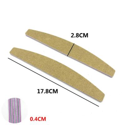 China Factory direct sales eco-friendly can be customized Custom Logo Manicure Scrub Nail File for sale