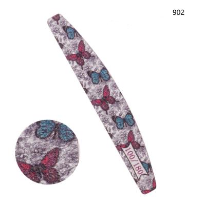 China Eco-friendly elegant and beautiful cute pattern light pink nail file from factory direct sales for sale