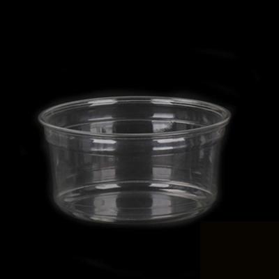 China PP Plastic Cup 125Ml Round Container With Teaspoon for sale