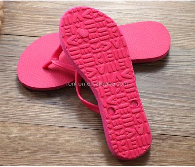 China Promotional Rubber Flip Flops Sole Slipper Red Women EVA Flip Flops Flip Flop Slippers for sale