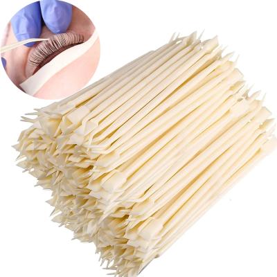 China Plastic Lash Lifting Curler Applicator Eyelash Tweezers Eyelash Extension Sticks Supplies Eyelash Perming Stick Glue Spoon for sale