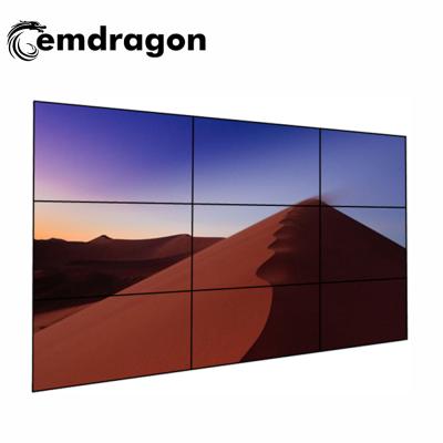 China Indoor 4K Supported 55 Inch LG LCD Video Wall With Ultra Narrow Bezel 1.8-3.5mm for sale