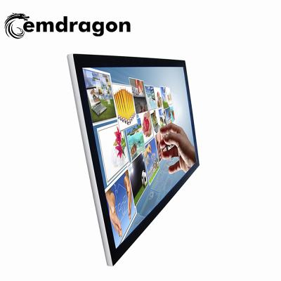 China Touch Screen Wall Mount Stand 32 Inch Interactive Floor Standing Tft Touch Screen Monitor Advertising Digital Signage for sale